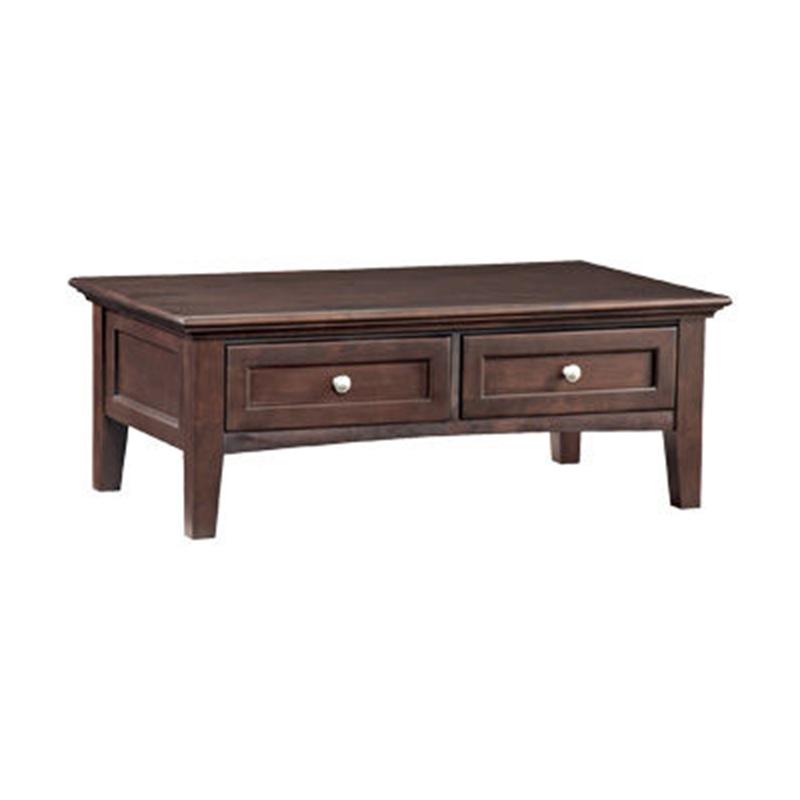 Whittier Wood McKenzie Coffee Table 3504CAF IMAGE 1