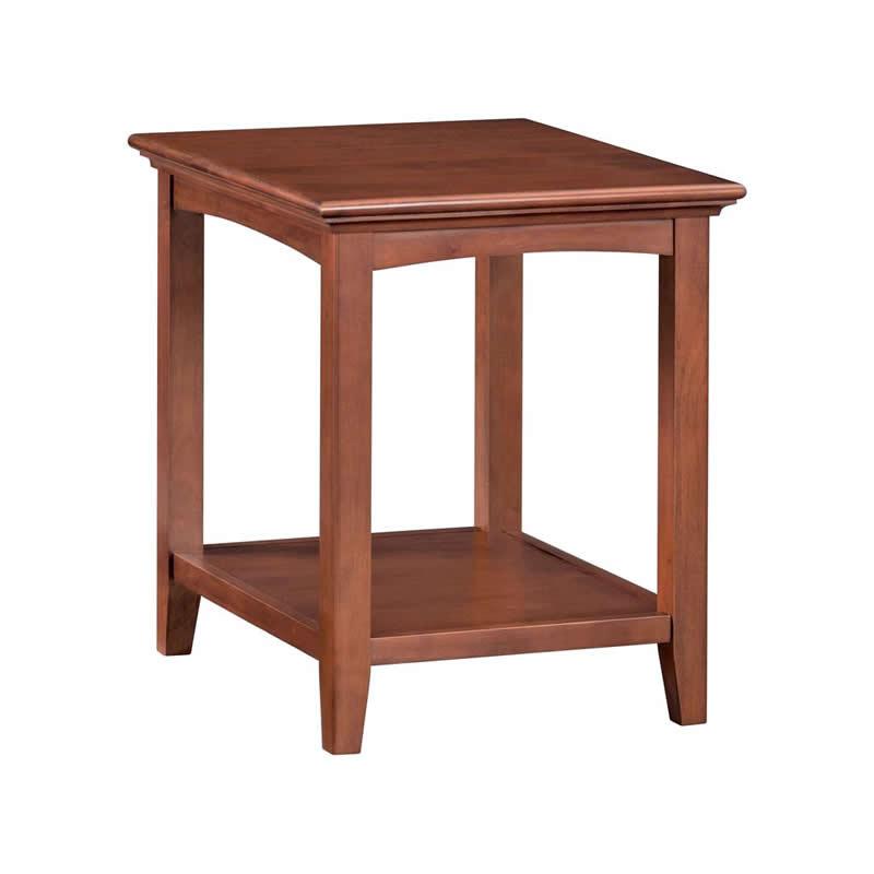 Whittier Wood McKenzie End Table 3498GAC IMAGE 1