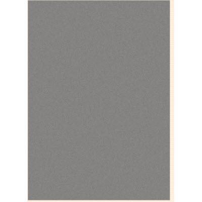 Persian Weavers Rugs Rectangle Showcase Plain (Gray) 6'x9' IMAGE 1