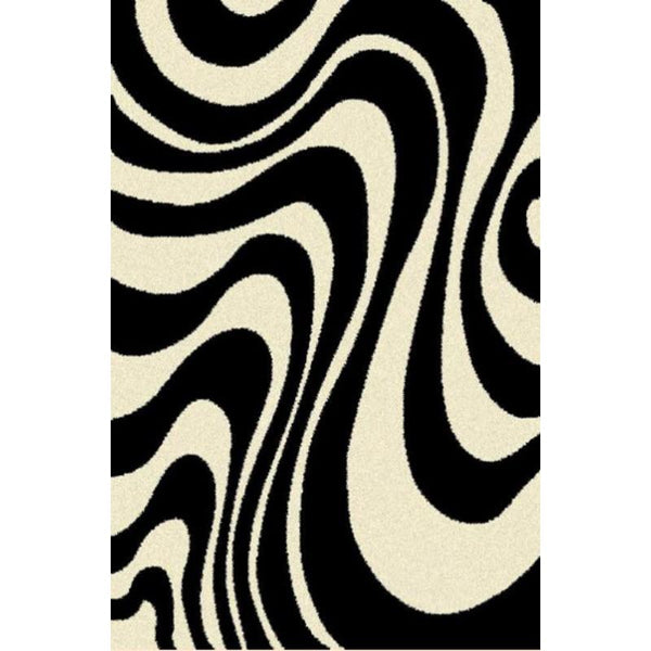 Persian Weavers Rugs Rectangle Showcase 747 Zebra 6'x9' IMAGE 1