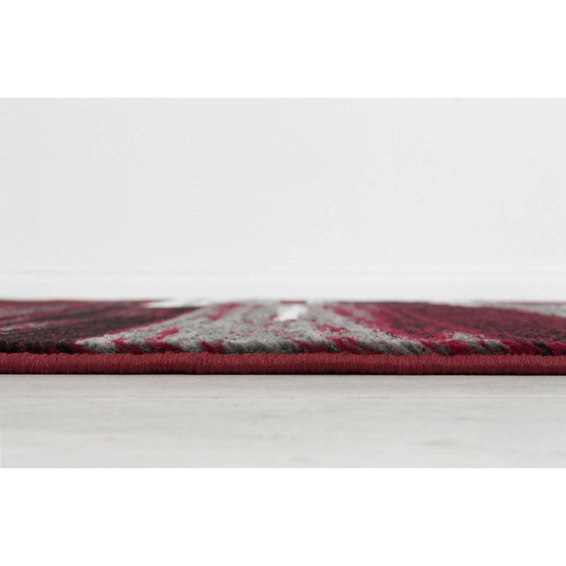 Persian Weavers Rugs Rectangle Trendz TZ-868 6'x9' Rug - Red IMAGE 4