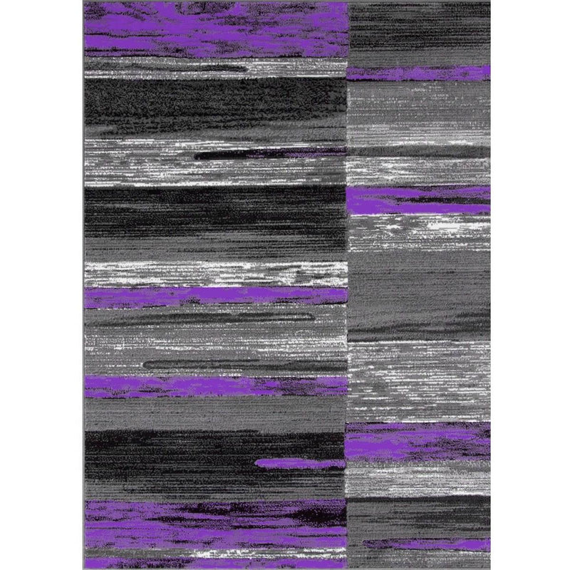 Persian Weavers Rugs Rectangle Trendz TZ-868 6'x9' Rug - Purple IMAGE 1