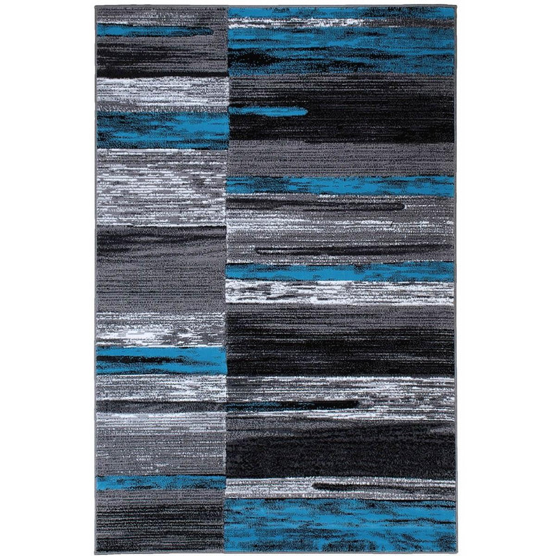 Persian Weavers Rugs Rectangle Trendz TZ-868 6'x9' Rug - Blue IMAGE 1