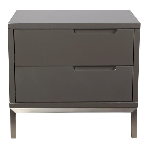 Moe's Home Collection Naples 2-Drawer Nightstand ER-1199-29 IMAGE 1