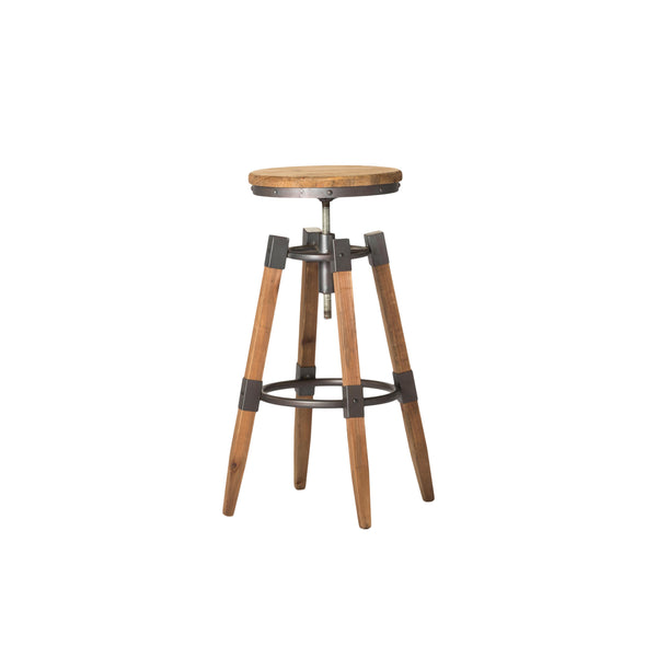 Moe's Home Collection Adjustable Height Stool HU-1088-24 IMAGE 1