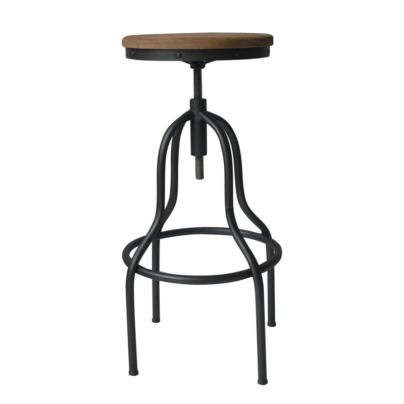 Moe's Home Collection Hanna Adjustable Height Stool HU-1094-24 IMAGE 1