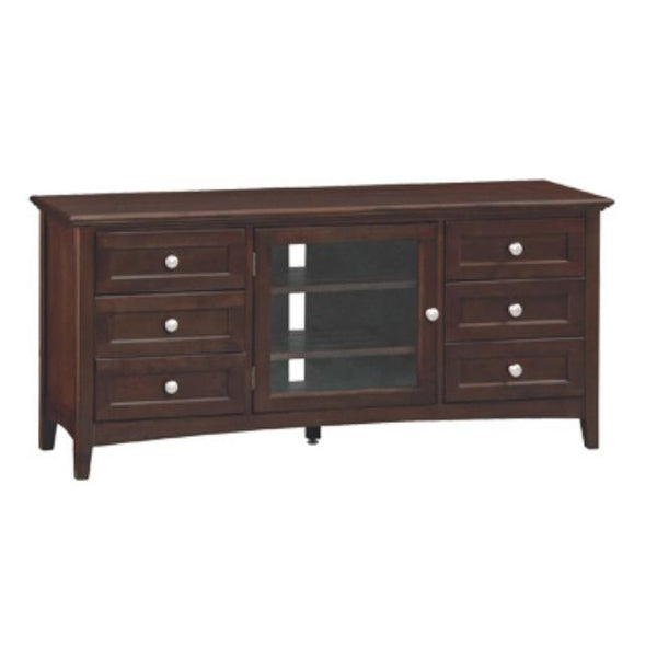 Whittier Wood McKenzie TV Stand 2069CAF IMAGE 1