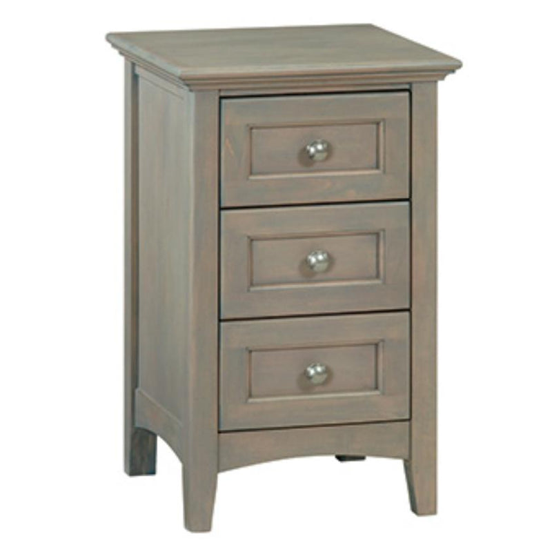 Whittier Wood McKenzie 3-Drawer Nightstand 1101FST IMAGE 1