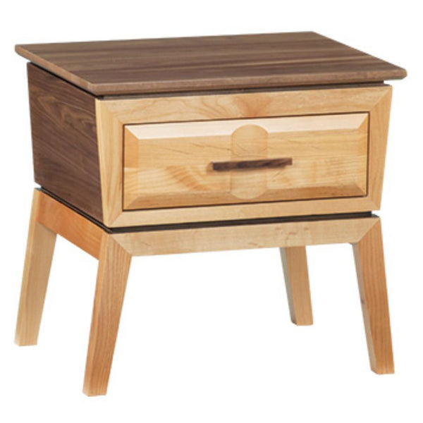 Whittier Wood Addison 1-Drawer Nightstand 1114DUET IMAGE 1