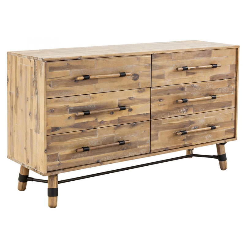 Moe's Home Collection Hudson 6-Drawer Dresser VX-1027-01 IMAGE 2