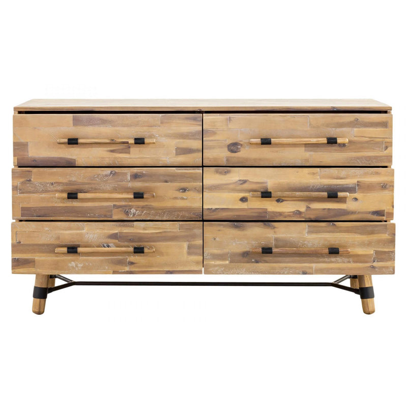 Moe's Home Collection Hudson 6-Drawer Dresser VX-1027-01 IMAGE 3