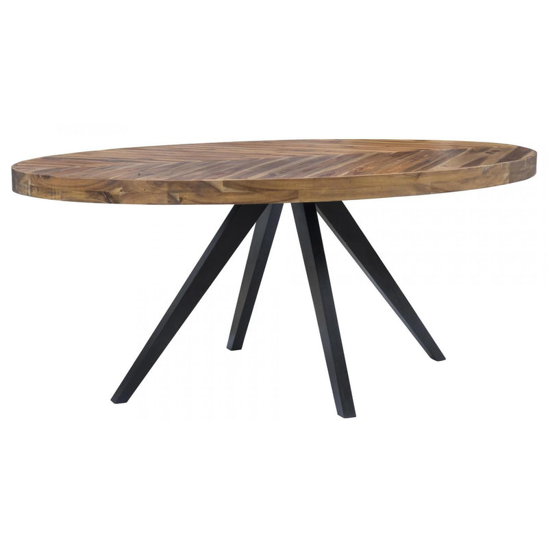 Moe's Home Collection Oval Parq Dining Table TL-1019-14 IMAGE 2