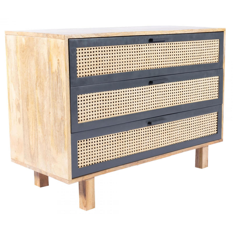 Moe's Home Collection Ashton 3-Drawer Chest BZ-1068-24 IMAGE 3