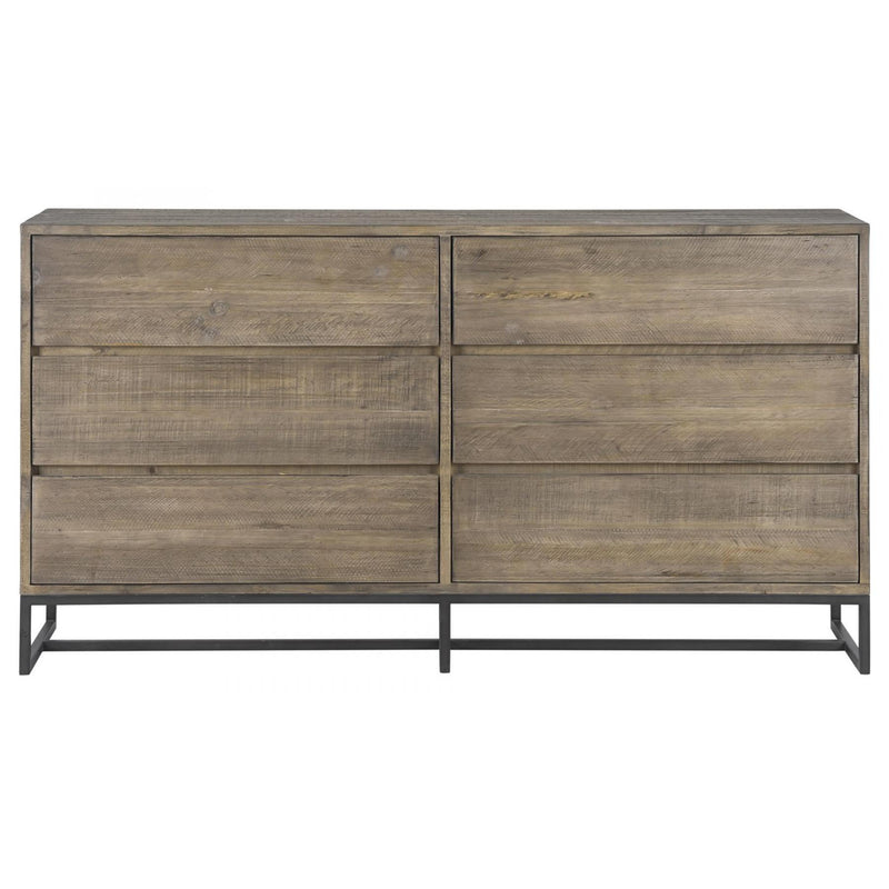 Moe's Home Collection Elena 6-Drawer Dresser FR-1014-21 IMAGE 1