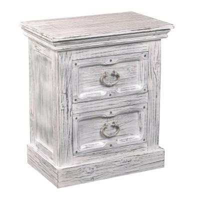 Horizon Home Furniture Mandalay 2-Drawer Nightstand H4505-350-WHT IMAGE 1