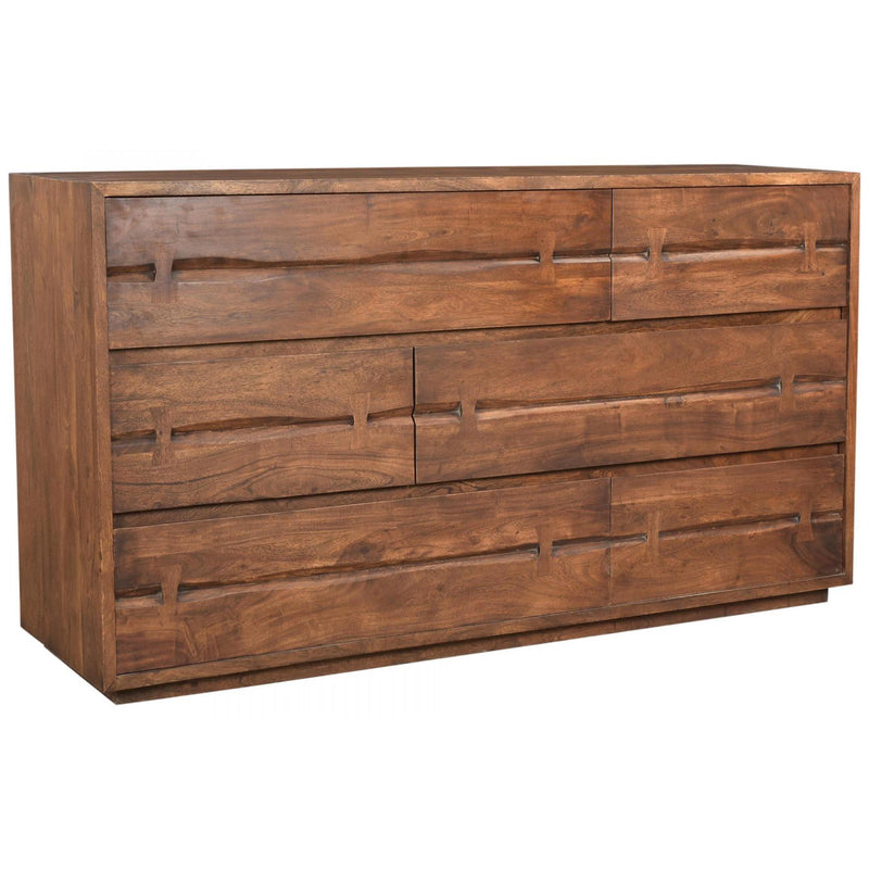 Moe's Home Collection Madagascar 6-Drawer Dresser VE-1044-03 IMAGE 2