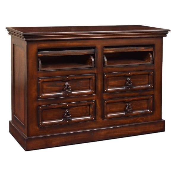 Horizon Home Furniture Mandalay 6-Drawer Chest H4505-340-BRN IMAGE 2