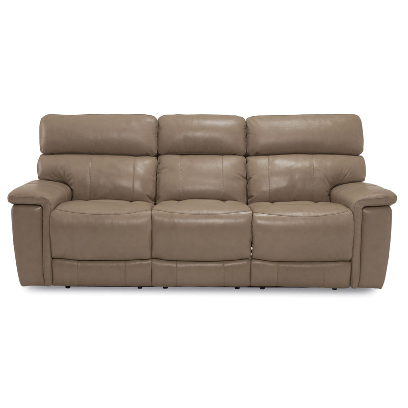 Palliser Powell Power Reclining Sofa Powell 41135-61 Sofa Power Recliner - Putty IMAGE 1