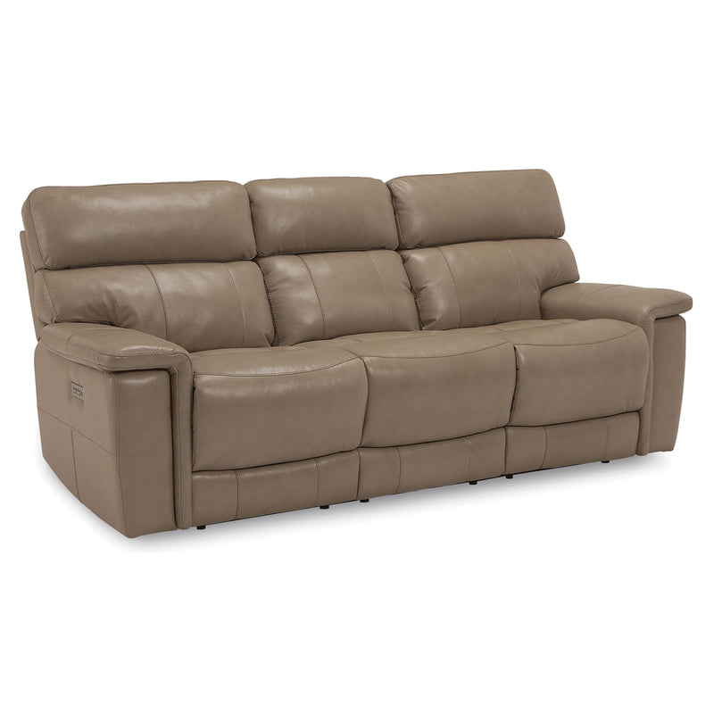 Palliser Powell Power Reclining Sofa Powell 41135-61 Sofa Power Recliner - Putty IMAGE 2