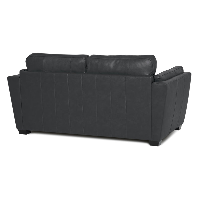 Palliser Burnam Stationary Leather Loveseat Burnam 77889-03 Loveseat - Thunder IMAGE 4