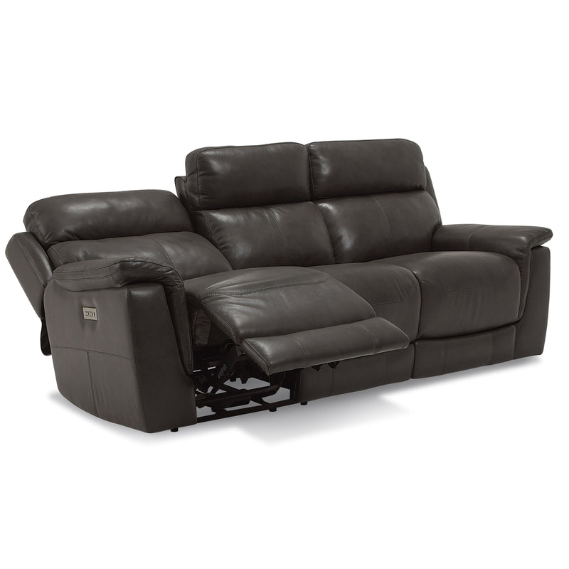 Palliser Granada Power Reclining Leather Sofa Granada 41058-61 Sofa Power Recliner - Graphite IMAGE 5