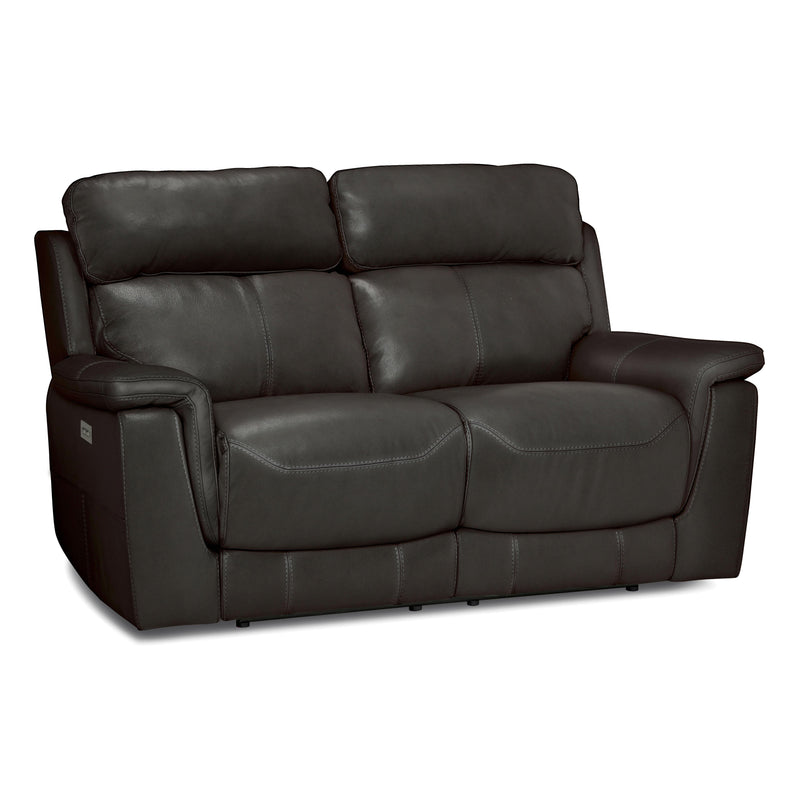 Palliser Granada Power Reclining Leather Loveseat Granada 41058-63 Loveseat Power Reclining - Graphite IMAGE 2