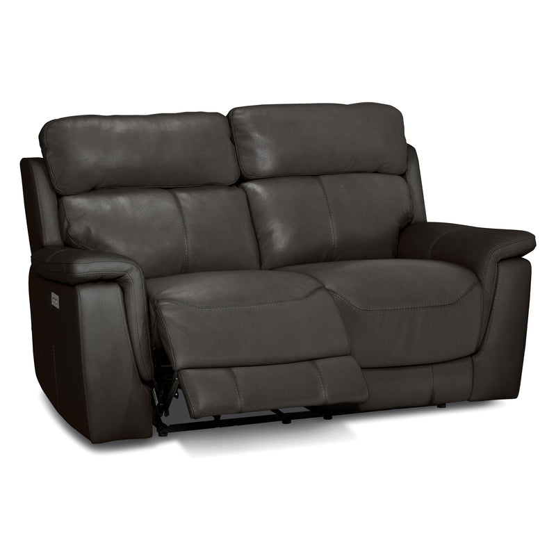 Palliser Granada Power Reclining Leather Loveseat Granada 41058-63 Loveseat Power Reclining - Graphite IMAGE 3