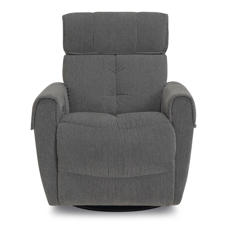 Palliser Aruba Power Swivel Glider Rocker Fabric Recliner 42222-38-SYNERGY-PEWTER IMAGE 3