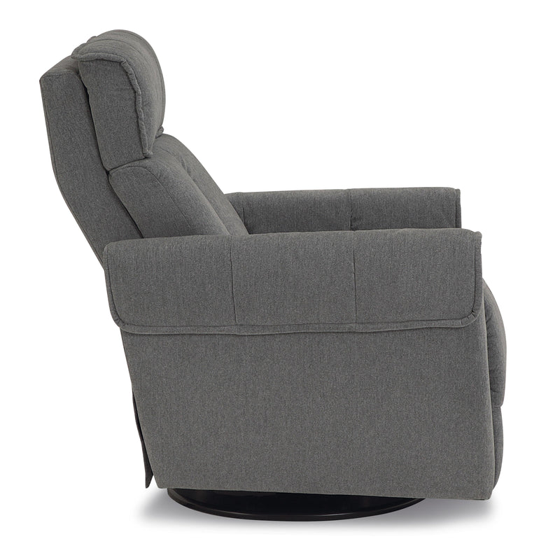 Palliser Aruba Power Swivel Glider Rocker Fabric Recliner 42222-38-SYNERGY-PEWTER IMAGE 7