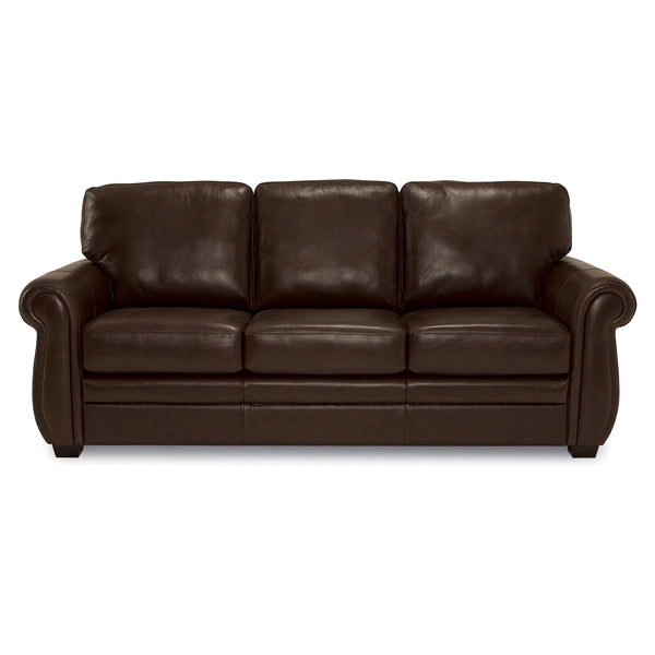 Palliser Borrego Stationary Leather Match Sofa 77890-01-GRADE100-WALNUT IMAGE 1