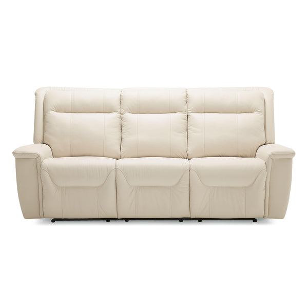 Palliser Strata Power Reclining Leather Sofa 40123-3H-TULSAII-BISQUE IMAGE 1