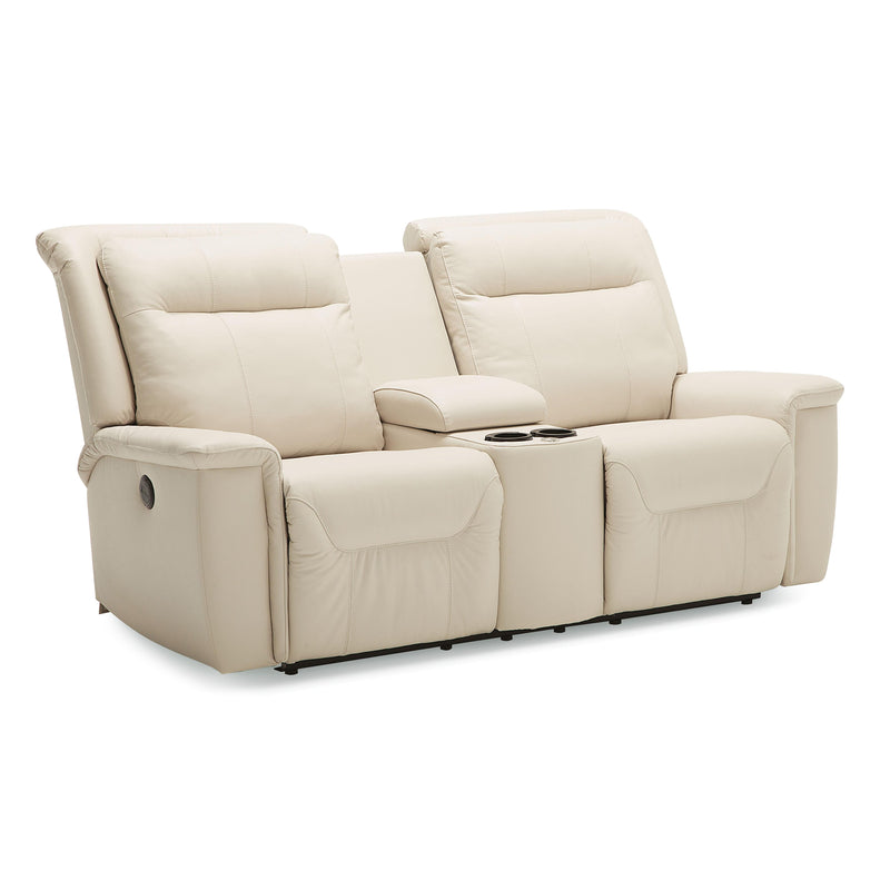 Palliser Strata Power Reclining Leather Loveseat 40123-CH-TULSAII-BISQUE IMAGE 2