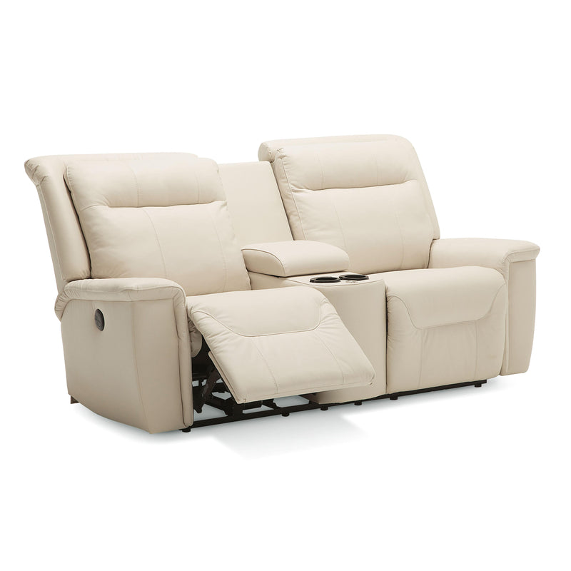 Palliser Strata Power Reclining Leather Loveseat 40123-CH-TULSAII-BISQUE IMAGE 3