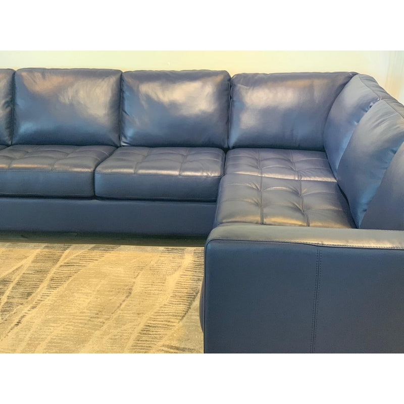 Palliser Kati Leather 2 pc Sectional Kati 77341 2pc sectional - Valencia Sapphire IMAGE 5