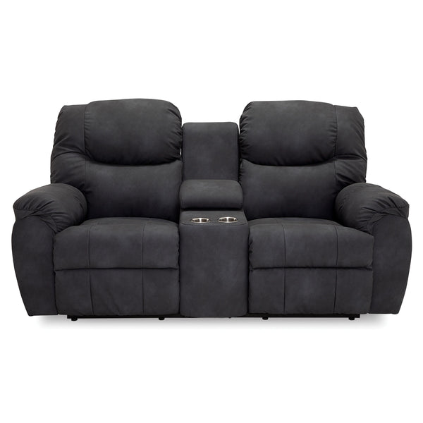 Palliser Whitehorse Reclining Fabric Loveseat 41074-58-DENVER-COAL IMAGE 1