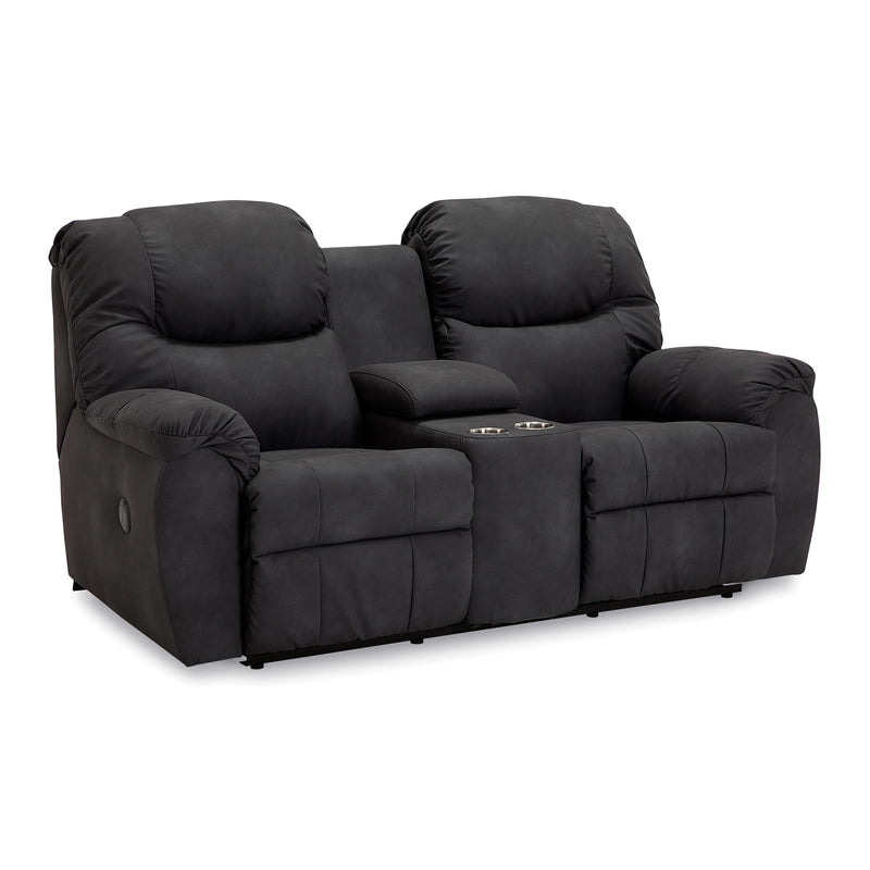 Palliser Whitehorse Reclining Fabric Loveseat 41074-58-DENVER-COAL IMAGE 2