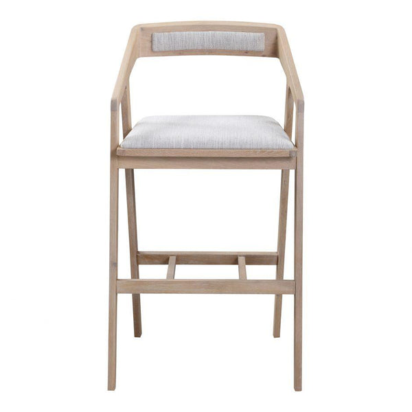 Moe's Home Collection Padma Oak Pub Height Stool BC-1090-29 IMAGE 1