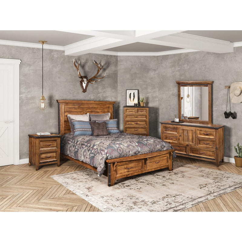 Horizon Home Furniture Urban Rustic Dresser Mirror H4365-320 IMAGE 5