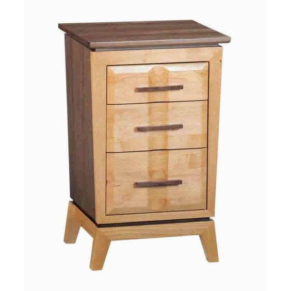 Whittier Wood Addison 3-Drawer Nightstand 1115DUET IMAGE 1