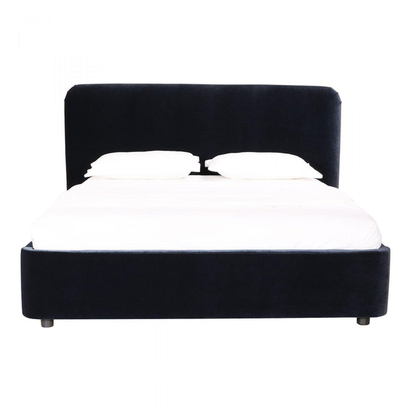 Moe's Home Collection Samara King Upholstered Panel Bed RN-1126-26 IMAGE 1