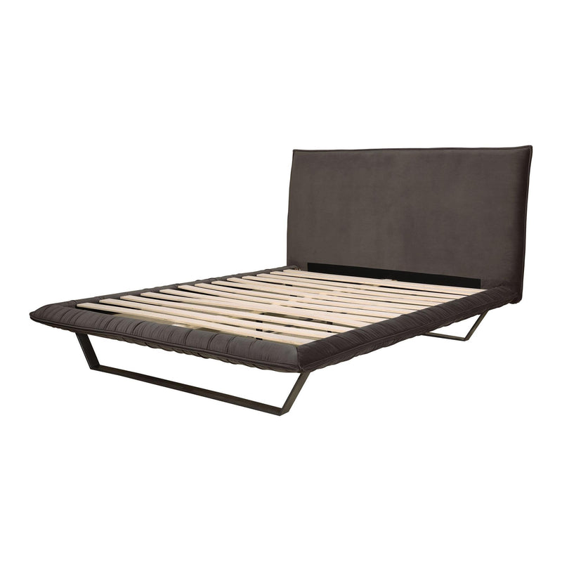 Moe's Home Collection Manilla Queen Upholstered Platform Bed RN-1127-25 IMAGE 3