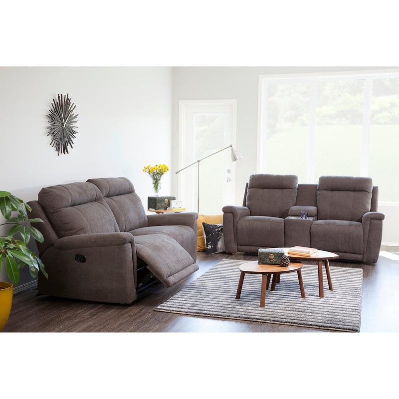 Palliser Westpoint Reclining Fabric Sofa 41121-75-CAPRICE-GRANITE IMAGE 3