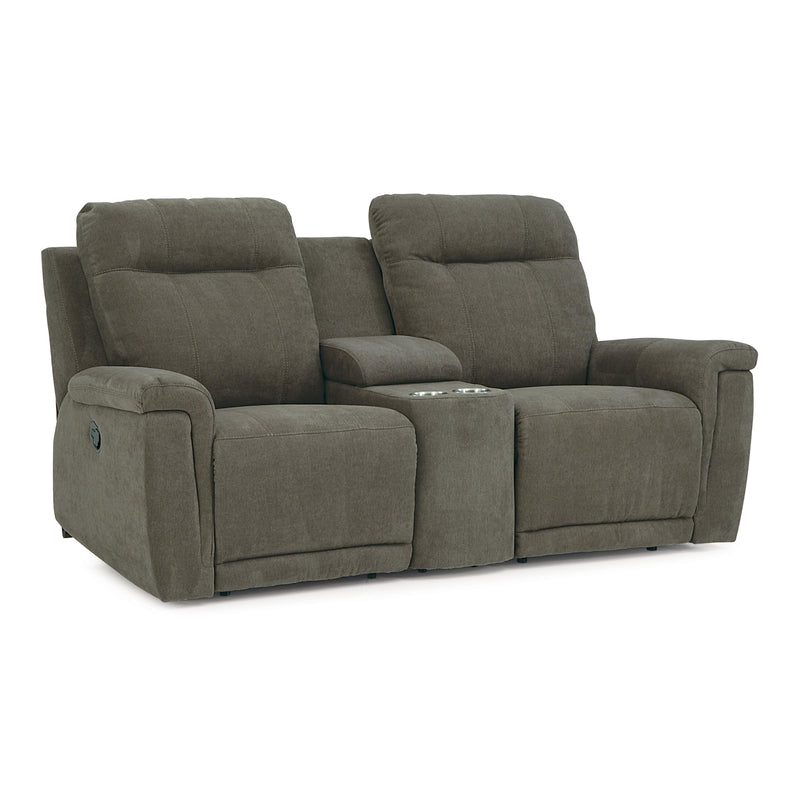 Palliser Westpoint Reclining Fabric Loveseat 41121-58-CAPRICE-GRANITE IMAGE 2