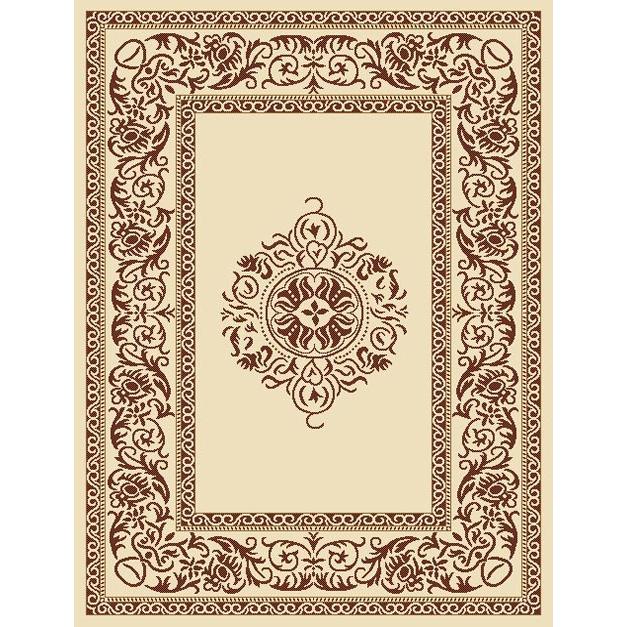 Persian Weavers Rugs Rectangle Bahamas BH 662 5'x8' Rug - Beige IMAGE 1