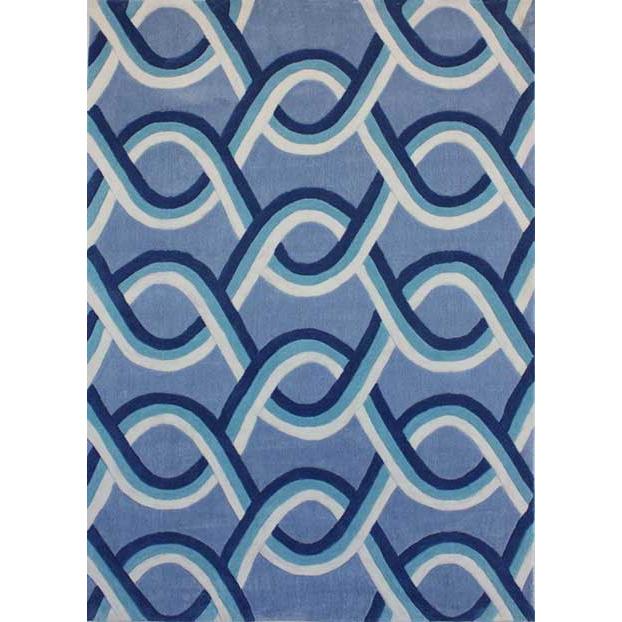 Persian Weavers Rugs Rectangle Concepts C832 8'x10' Rug - Blue Mix IMAGE 1