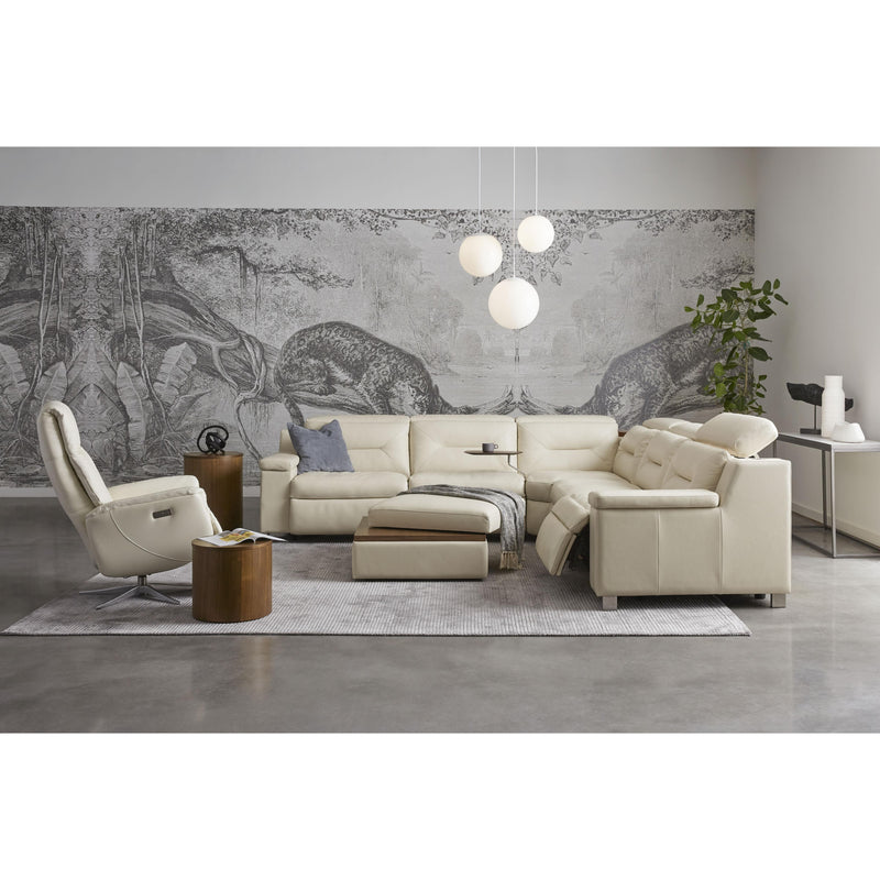 Palliser Apex Power Reclining Leather 3 pc Sectional 44008-7W/44008-1L/44008-6W-REIN-PARCHMENT IMAGE 6