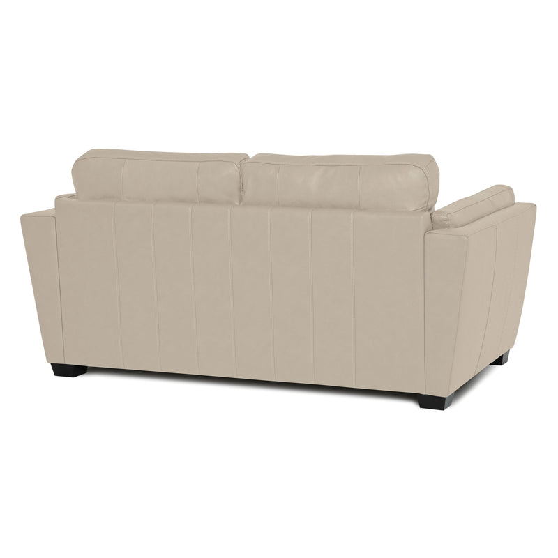 Palliser Burnam Stationary Leather Loveseat Burnam 77889-03 Loveseat - Pearl IMAGE 4