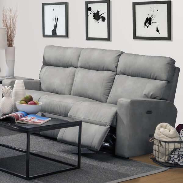 Palliser Fairbrook Reclining Fabric Sofa 41050-61-DENVER-ASH IMAGE 1