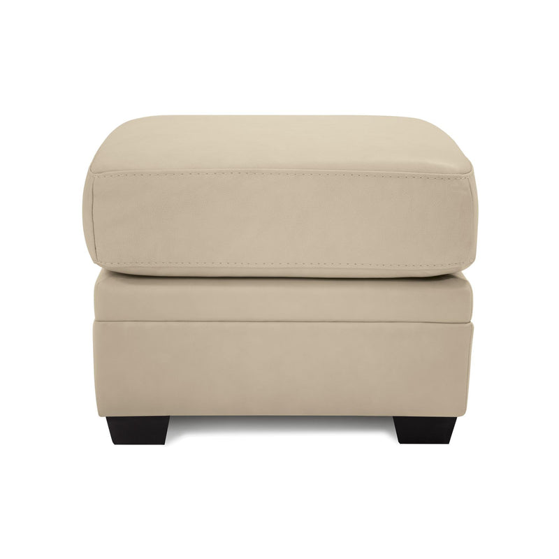 Palliser Burnam Leather Ottoman 77889-04-GRADE100-PEARL IMAGE 2