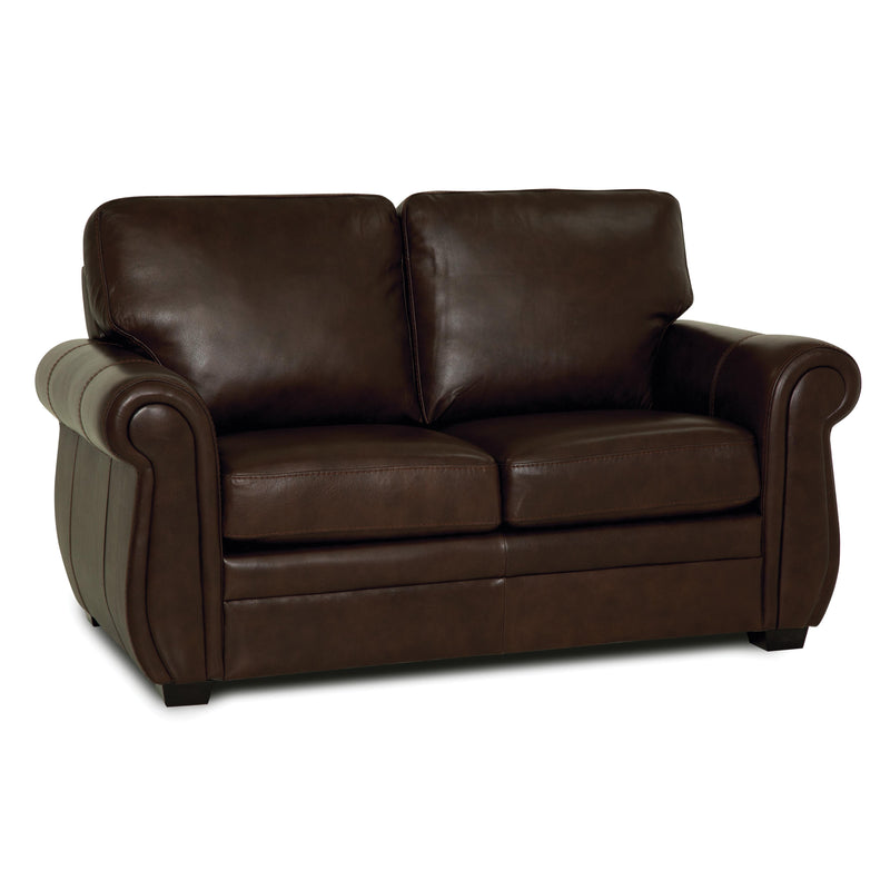 Palliser Borrego Stationary Leather Loveseat 77890-03-GRADE100-WALNUT IMAGE 2